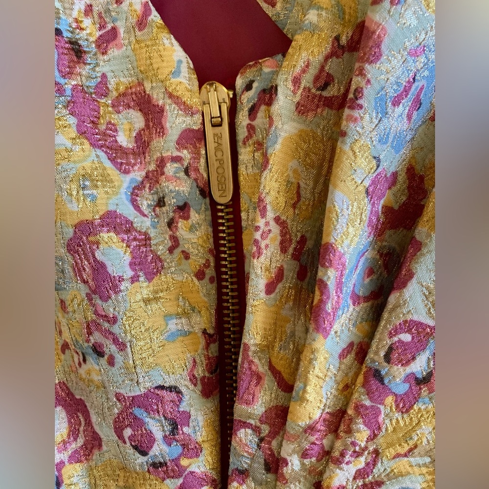 Zac Posen for Target floral brocade vintage style cocktail dress - Picture 5 of 5